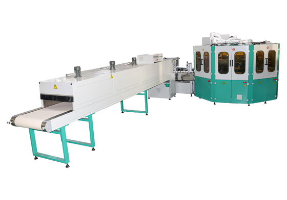 1-6 رنگ چاپگر صفحه نمایش CNC با درمان IR برای بطری های تغذیه کودک و فنجان های Sippy