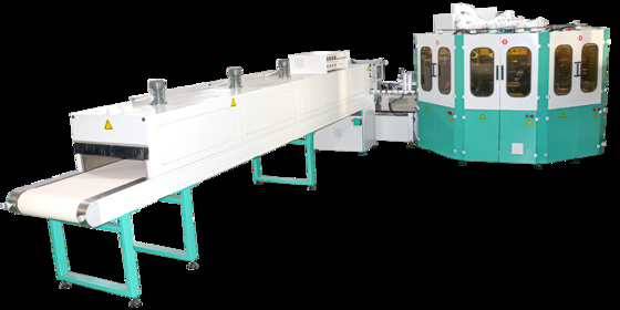 دستگاه چاپ صفحه نمایش بطری تمام اتوماتیک برای پلاستیک، فلز و شیشه