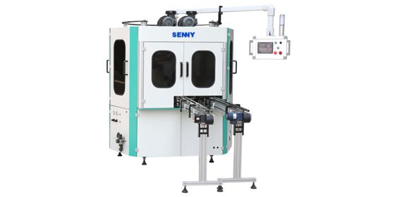 دستگاه چاپ سیلک تک رنگ برای درب های گرد در صنعت آرایشی