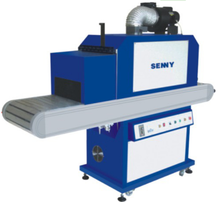 دستگاه خشک کن UV200RF برای ظروف پلاستیکی با نوار نقاله استیل ضد زنگ