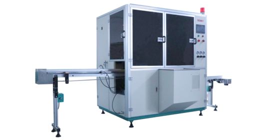 1-رنگ 50 پی سی / دقیقه شیشه های خودکار و کف بطری دستگاه چاپ صفحه نمایش UV