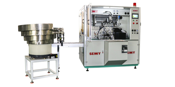 8 ایستگاه کاری 1 رنگ ماشین چاپ صفحه نمایش کاملا خودکار برای سرنگ / مداد ابرو