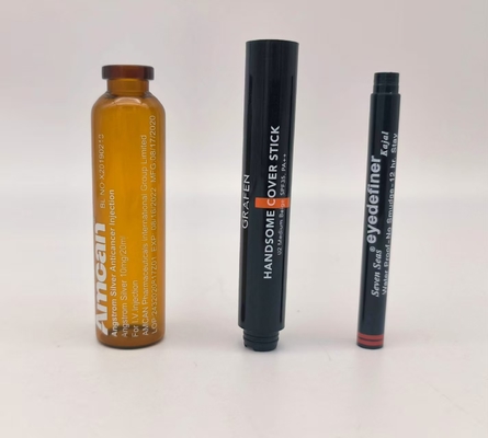 8 ایستگاه کاری 1 رنگ ماشین چاپ صفحه نمایش کاملا خودکار برای سرنگ / مداد ابرو