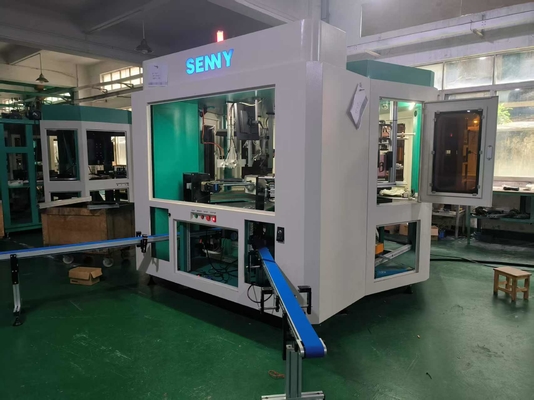 دستگاه چاپ سیلک بطری CNC با سرعت 60 عدد در دقیقه، چاپگر سیلک کانتینر تمام سروو با پیکربندی اختیاری