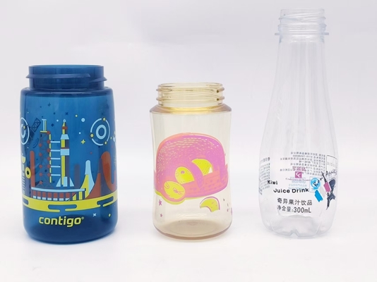 1-8 رنگ 85Pcs/Min ماشین چاپ صفحه UV خودکار برای بطری های پلاستیکی