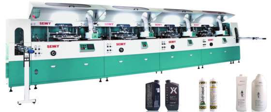 دستگاه چاپ اتوماتیک بطری UV با سرعت 85 عدد در دقیقه و 8 رنگ مدل SL1688