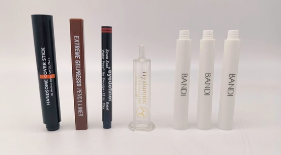 دستگاه چاپ سیلک تمام اتوماتیک سرنگ/مداد ابرو 15 ایستگاه کاری 60 عدد در دقیقه