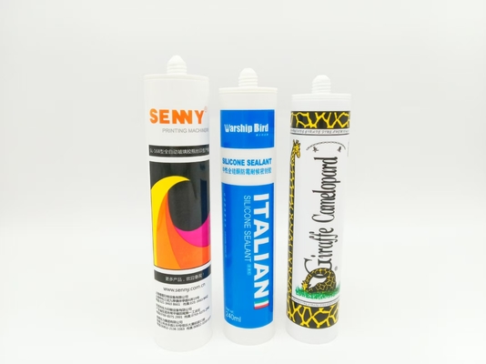 دستگاه چاپ اتوماتیک لوله نرم 8 رنگ 80 عدد در دقیقه با UV