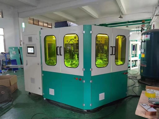 3- رنگ 60 PCS / دقیقه اتوماتیک CNC ظرف دستگاه چاپ صفحه نمایش UV
