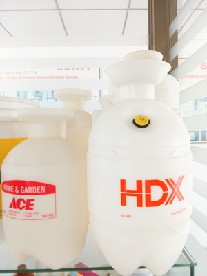 3-8L 35 پی سی / دقیقه ماشین چاپ صفحه نمایش UV پلاستیکی دور