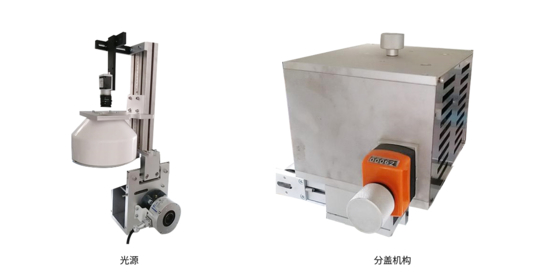 دستگاه بازرسی دیداری با سرعت بالا 360 درجه برای درب بطری پلاستیکی با ظرفیت 2500 عدد در دقیقه