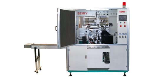 1 رنگ UV درمان کاملا اتوماتیک صفحه نمایش چاپگر ماشین برای لوله ماسکارا تا 3600Pcs / ساعت