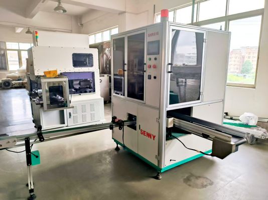 دستگاه مهر زنی داغ تمام اتوماتیک تک رنگ برای بطری ها 3000 عدد در ساعت