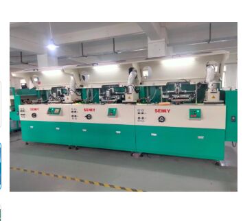 دستگاه چاپ سیلک UV روی بطری پلاستیکی 1 تا 8 رنگ، 70 عدد در دقیقه