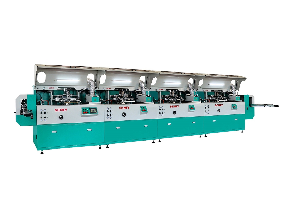 4 رنگ 300x250mm 6000pcs/hr ماشین برچسب گذاری خودکار برای بطری ها