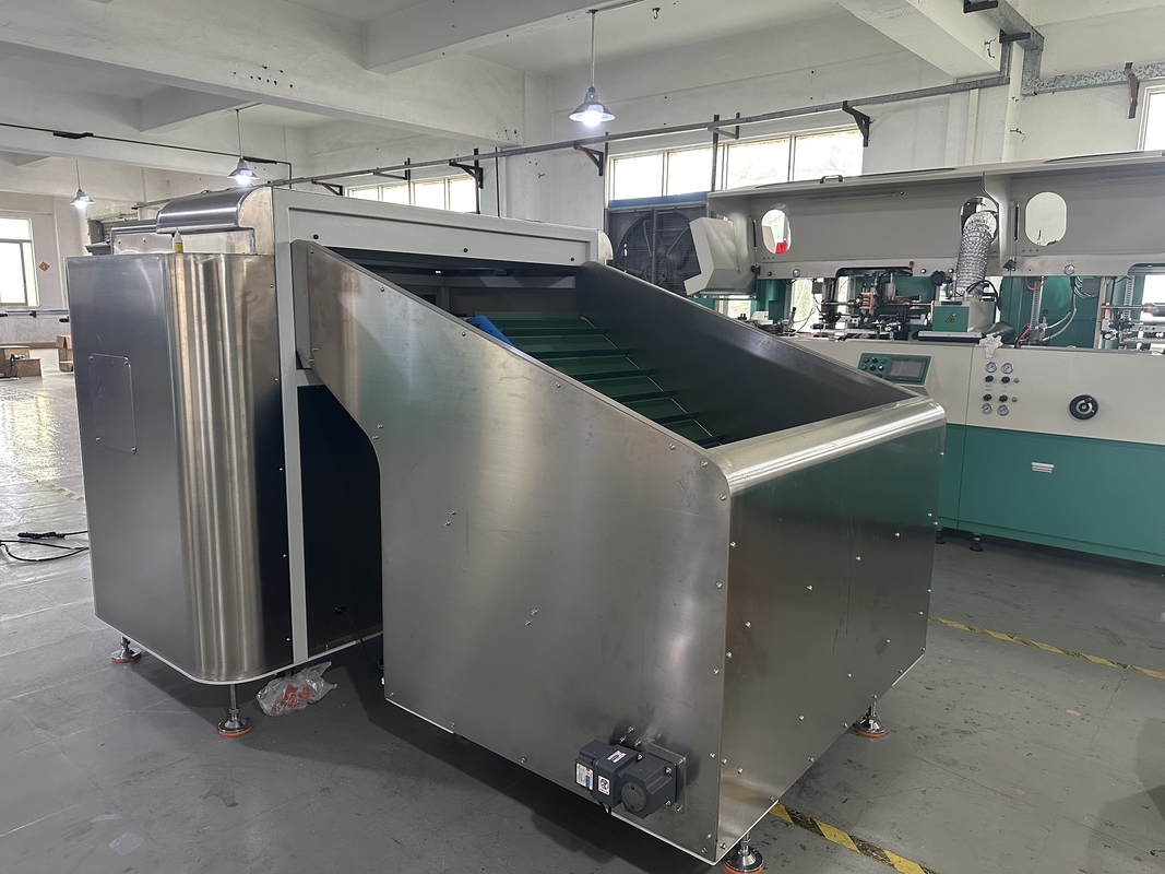 دستگاه چاپ سیلک تمام اتوماتیک بطری برای ظروف استوانه ای 100 عدد در دقیقه