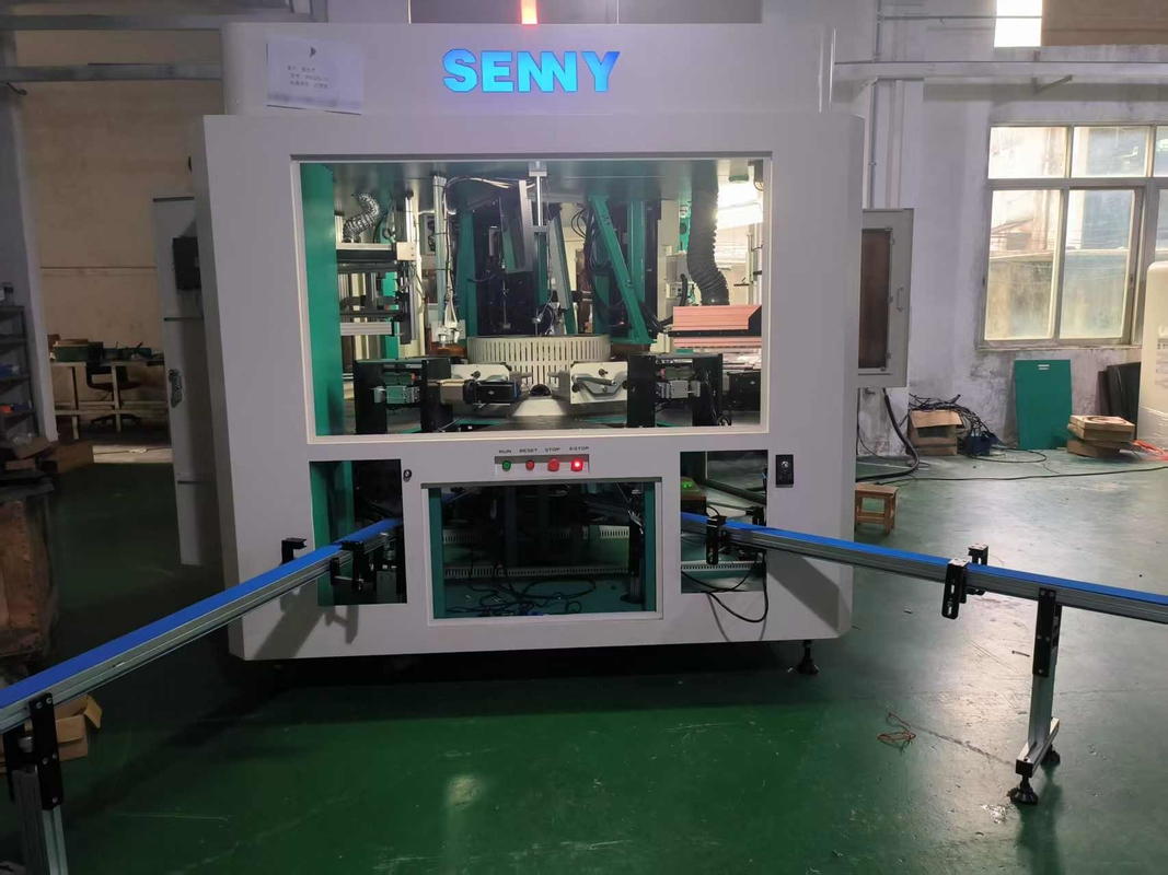 دستگاه چاپ سیلک بطری CNC با سرعت 60 عدد در دقیقه، چاپگر سیلک کانتینر تمام سروو با پیکربندی اختیاری