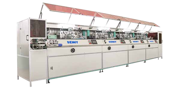 چاپگر صفحه نمایش بطری ماژولار تمام اتوماتیک 1-12 رنگ با خشک کن IR، 40 عدد در دقیقه