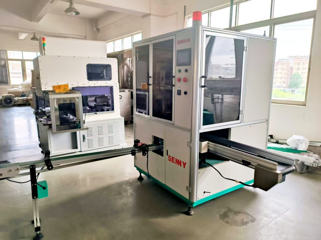 دستگاه مهر زنی داغ تمام اتوماتیک تک رنگ برای بطری ها 3000 عدد در ساعت