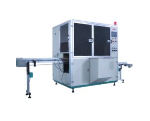 1-Color Round Jar/Cap Automatic UV Screen Printing Machine