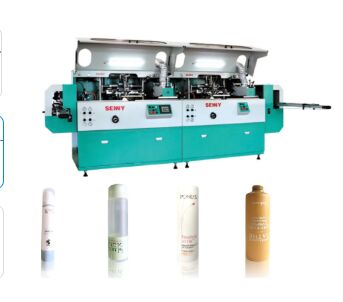 دستگاه چاپ سیلندر ۱۲ رنگ ۵۰۰۰ عدد در ساعت با ابعاد ۲۵۰x۲۰۰ میلی‌متر برای ظروف