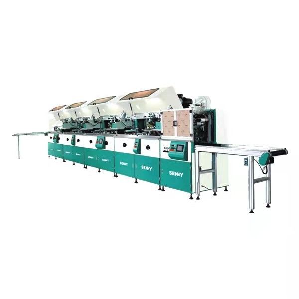 4 رنگ 300x250mm 6000pcs / Hr ماشین برچسب زدن اتوماتیک برای بطری ها